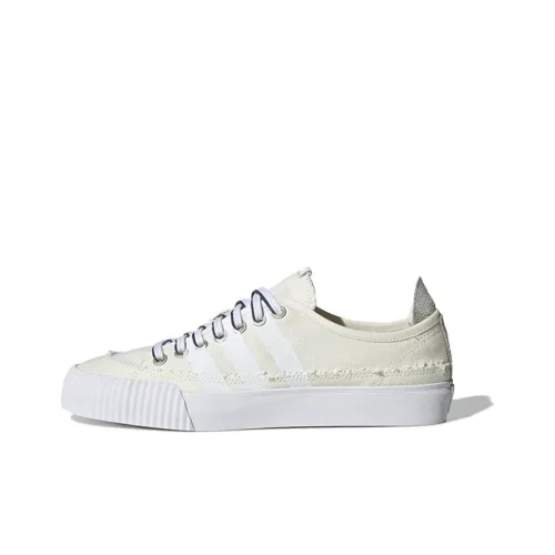 Adidas Originals NIZZA Donald Glover Low Топ Скейтборд Кроссовки Унисекс Экрю