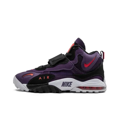 Nike Air Max Speed Turf MID Топ Скейтборд Кроссовки Мужские Черные Фиолетовые