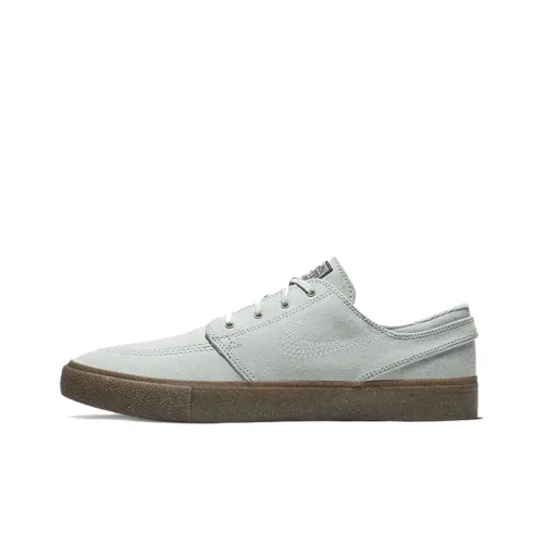 Nike SB Stefan Janoski FL RM Покрытие Slip-Resistant Низкие Кроссовки для Скейтбординга Мужские Серый Коричневый