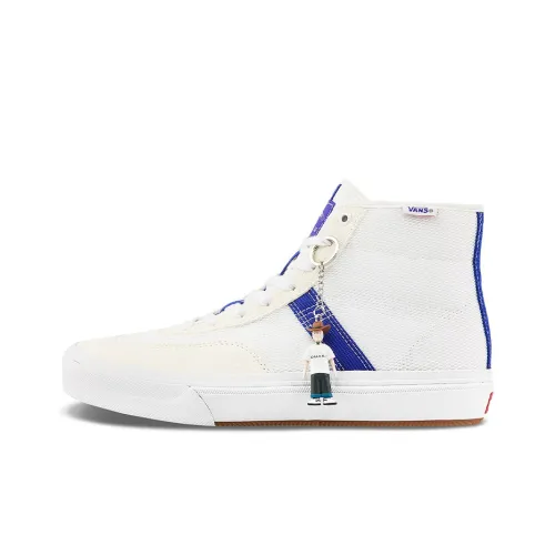 Vans Pro High Топ Скейтборд Кроссовки Унисекс Белый