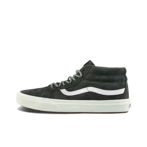 VANS SK8 Reissue Ghillie Mte MID Топ Кроссовки для скейтбординга Унисекс Серый