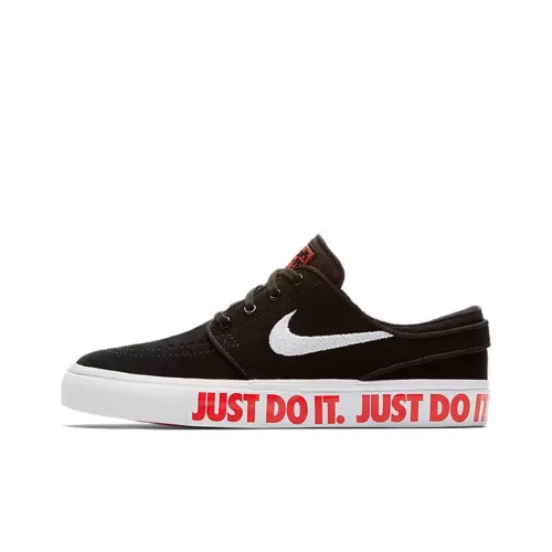 Nike SB Stefan Janoski Low Топ Скейтборд Кроссовки Черный Белый Подростки