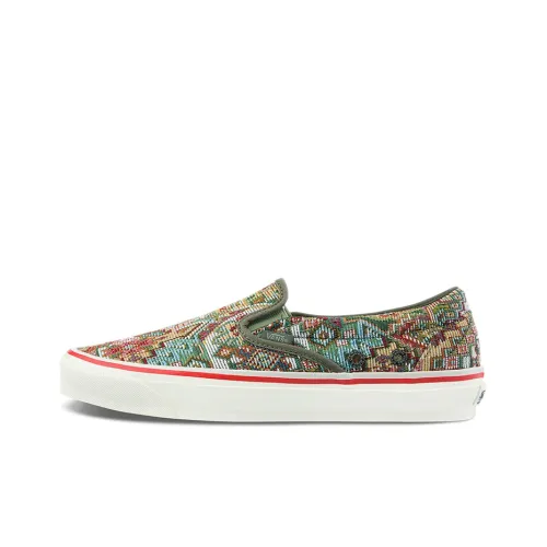 NIGEL CABOURN x VANS Slip On Series Vault OG LX Low Top Скейтборд Кроссовки Unisex Multicolor