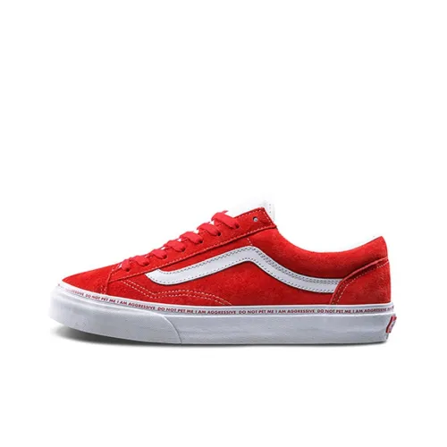 SANKUANZ x Vans Style 36 Series Год OF Собака Низкие Кроссовки для Скейтбординга Унисекс Красные