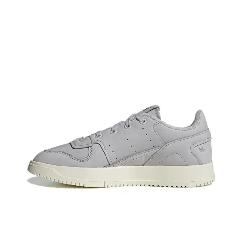 Adidas Originals Super Court 2,0 Устойчивые к истиранию низкие скейтборд-кроссовки Унисекс Серый