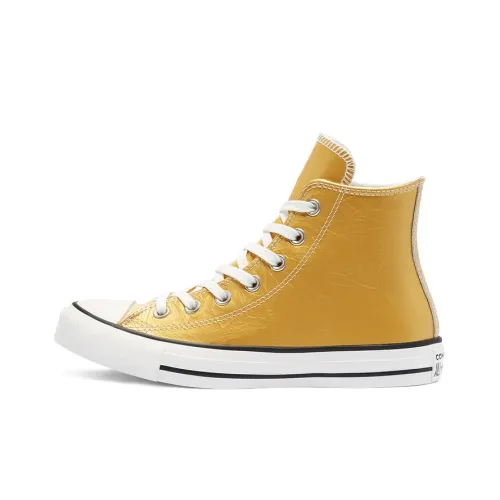 Converse Chuck Taylor All Star Slip Resistant Abrasion Resistant High Top Скейтборд Кроссовки Унисекс Желтый