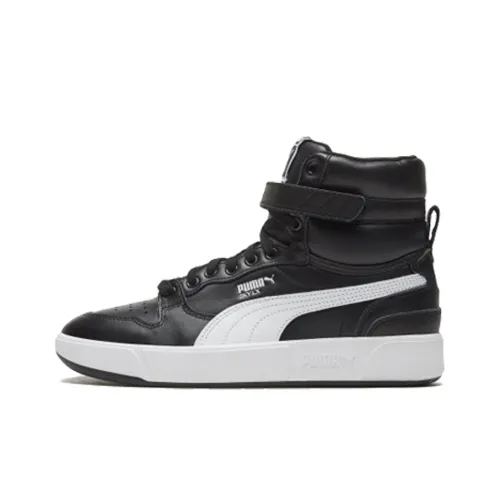 PUMA Sky LX Athletic High Топ Кроссовки для скейтбординга Унисекс Черный