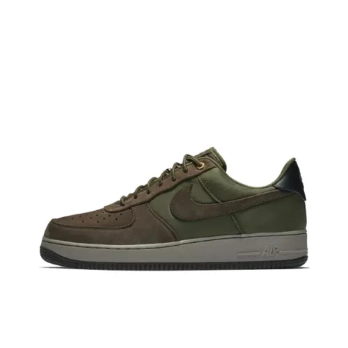 Nike Air Force 1 Anti-slip Lightweight Low Top Скейтборд Кроссовки Мужские Коричнево-зеленые