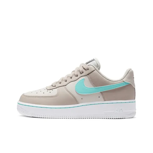 Nike Air FORCE 1 Desert Sand Aurora Green Thermal Resistant Low Top Скейтбординг Кроссовки Женские Aurora Green