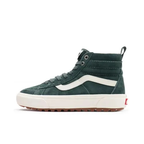 VANS SK8 Mte 1 High Топ Скейтборд Кроссовки Унисекс Белый Зеленый