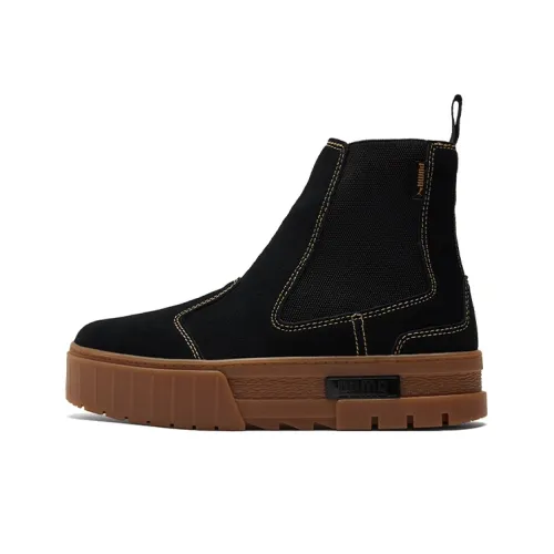 PUMA Mayze Скейтборд Кроссовки Женские Черный Коричневый