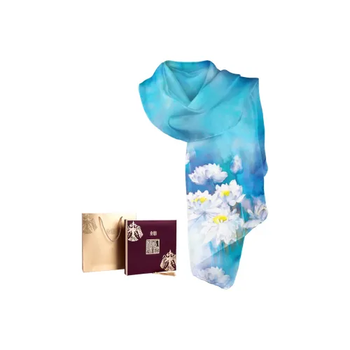 CH＇IN MELODY Шелковые шарфы для женщин