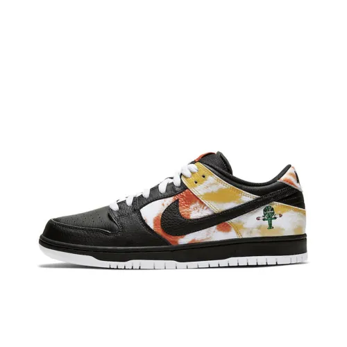 Nike Dunk SB Heritage Pro QS 'Roswell Raygun' Low Топ Скейтборд Кроссовки Unisex Черный Tie Dye