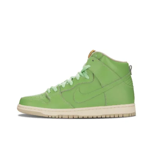 Nike Dunk SB Statue OF LIBERTY Нескользящие Легкие Высокие Кроссовки для Скейтбординга Мужские Зеленые