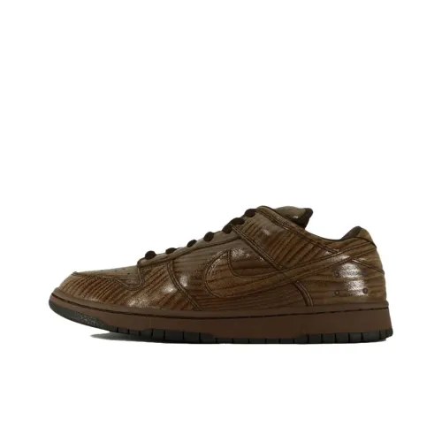 nike Dunk SB MICHAEL LAU Gardener Wood Anti-slip Легкий Низкий Топ Скейтбординг Кроссовки Мужские Умбра