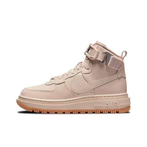 Nike Air FORCE 1 High Топ Скейтборд Кроссовки Женские Окаменелость Серый