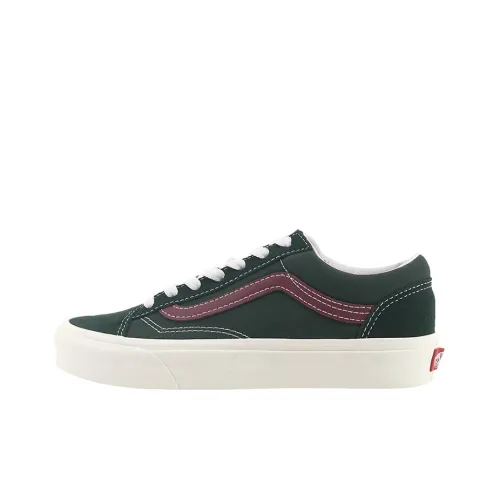 VANS Style 36 Low Топ Скейтборд Кроссовки Унисекс Темно-зеленый