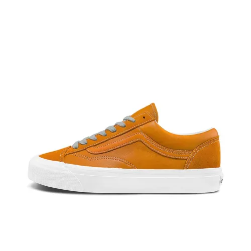 VANS Style 36 Series OG Low Топ Скейтборд Кроссовки Unisex Желтый Белый