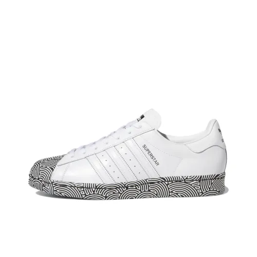 Adidas Originals SUPERSTAR Low Топ Скейтборд Кроссовки Унисекс Белый