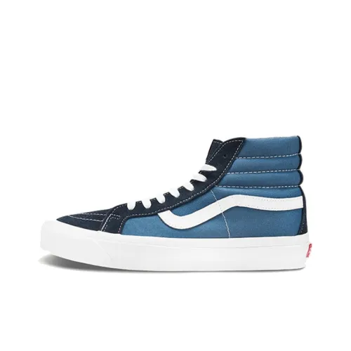 VANS SK8 L Высокие Кроссовки для скейтбординга Унисекс Синие