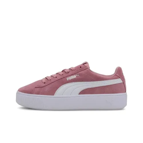 PUMA Stacked SD Устойчивые к истиранию Баланс Легкие Низкие Кроссовки для скейтбординга Женские Розовые