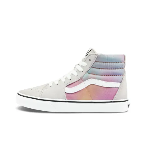 VANS SK8 Slip-on Резистентные Высокие Кроссовки для скейтбординга Женские Цветной Серый