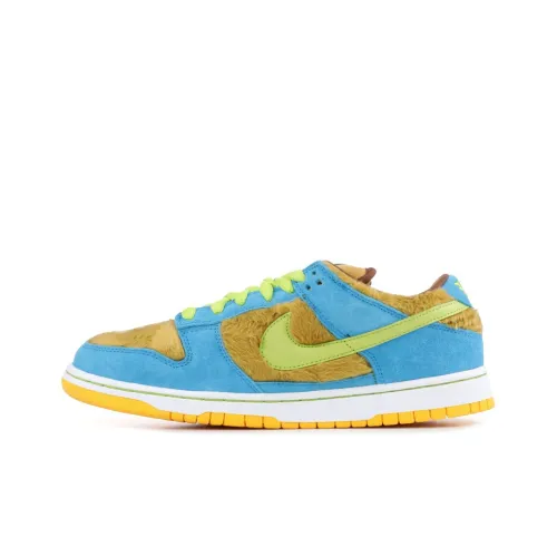 Nike Dunk SB Baby Bear Low Топ Скейтборд Кроссовки Мужские Синие Коричневые