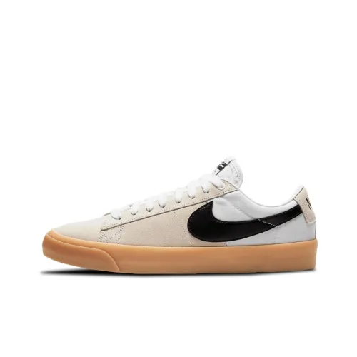 Nike Blazer Pro GT Low Топ Скейтборд Кроссовки Унисекс Белый Черный