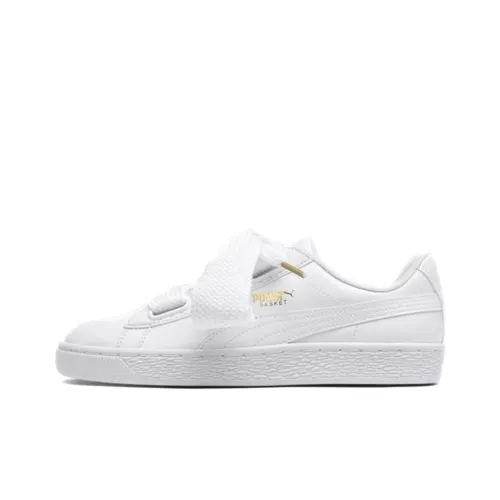 PUMA Basket Heart Low Топ Кроссовки для скейтбординга Женские Белые