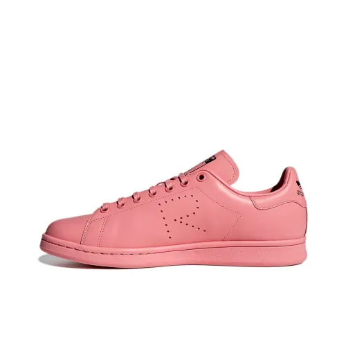 RAF SIMONS x Adidas Originals StanSmith Non Slip Легкий Низкий Топ Кроссовки для скейтбординга Унисекс Розовый Красный
