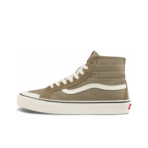 VANS SK8 High Топ Скейтборд Кроссовки Унисекс Хаки