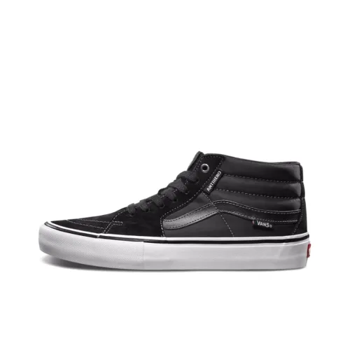 VANS SK8 Pro MID Топ Скейтборд Кроссовки Унисекс Черный