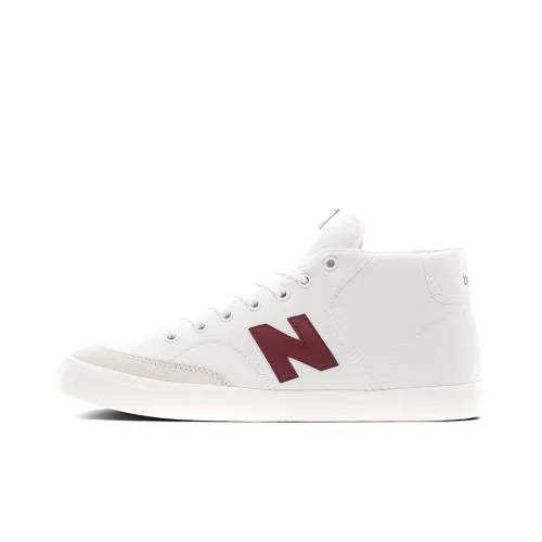 New Balance NB 213 MID Топ Скейтборд Кроссовки Мужские Белый Красный