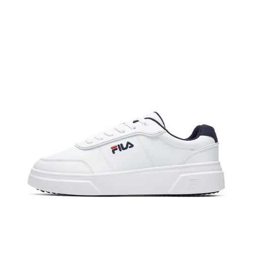 FILA Heritage FHT Local Регион Дышащие Низкие Кроссовки для Скейтбординга Мужские Белые