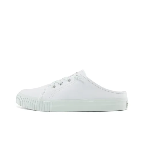 Timberland Skyla Bay Slip-Resistant Abrasion-Resistant Lightweight Breathable Скейтборд Кроссовки для женщин Белые