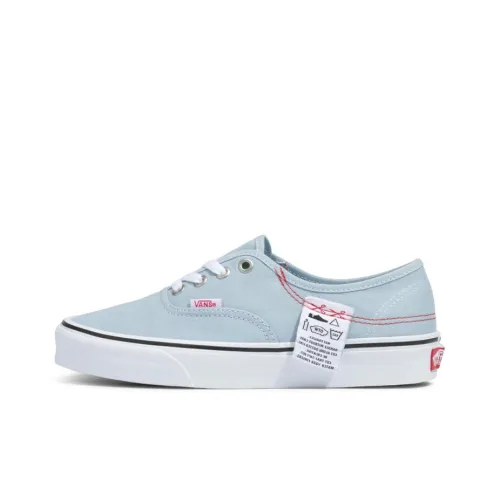 Vans Authentic Series Low Топ Скейтборд Кроссовки Унисекс Фарфор Синий