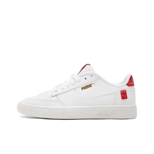 PUMA Ralph Sampson MC POP Low Топ Скейтборд Кроссовки Унисекс Белый Красный