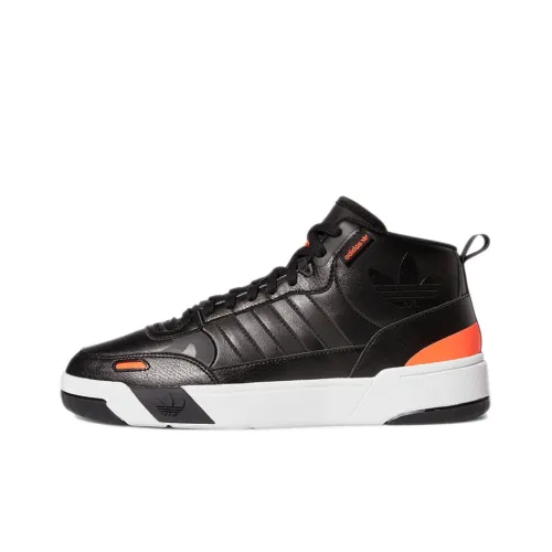 Adidas Originals Post Up Slip Resistant Abrasion Resistant MID Топ Скейтборд Кроссовки Мужской Черный