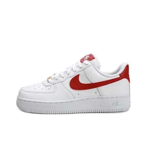 Nike Air FORCE 1 ?07 Slip-resistant Low Top Скейтбординг Кроссовки Женские Белый Красный