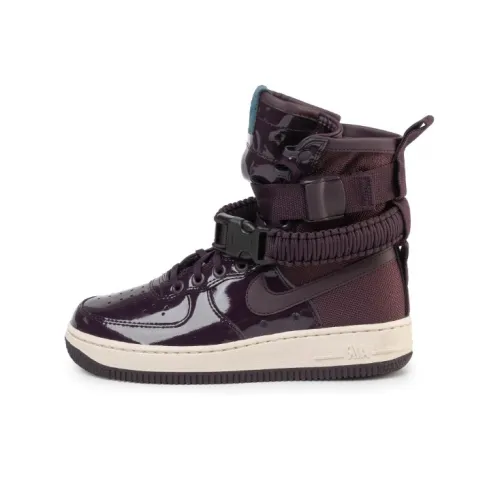 Nike Air FORCE 1 Рубин Розовый FORCE IS Женские Port Вино High Топ Кроссовки для скейтбординга Женские Виноградный фиолетовый