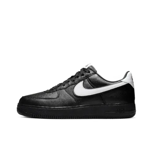 Nike Air Force 1 Ретро Low QS Черный Низкий Топ Скейтборд Кроссовки Унисекс Черный