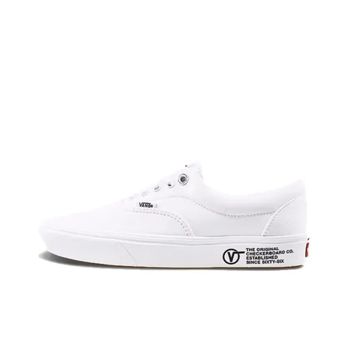 VANS Era Comfycush Low Top Скейтборд Кроссовки Унисекс Белый
