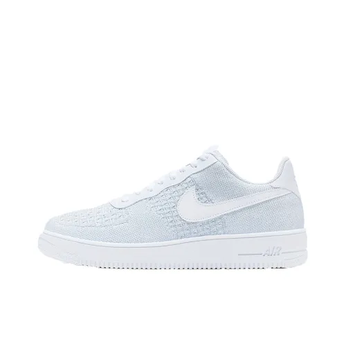 Nike Air FORCE 1 Low Топ Скейтборд Кроссовки Унисекс Белый Flywire