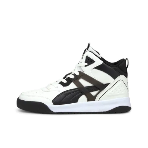 PUMA Backcourt MID High Топ Скейтборд Кроссовки Мужские Белый Черный