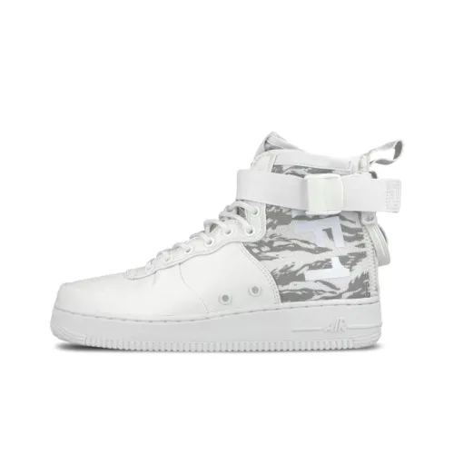 Nike Air FORCE 1 Winter CAMO High Top Скейтборд Кроссовки Мужские Белый Камуфляж