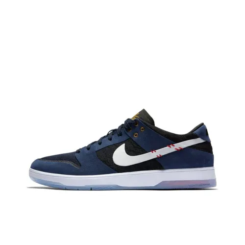 Nike Dunk SB Elite Low Скейтборд Кроссовки Мужские Черные Синие