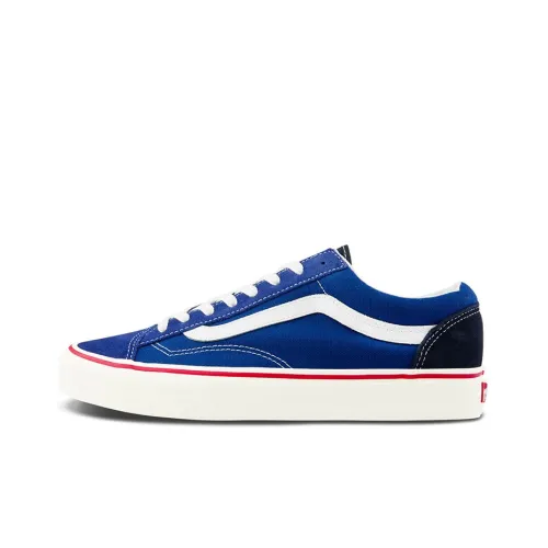 VANS Style 36 Series Низкие Скейтборд Кроссовки Унисекс Синий