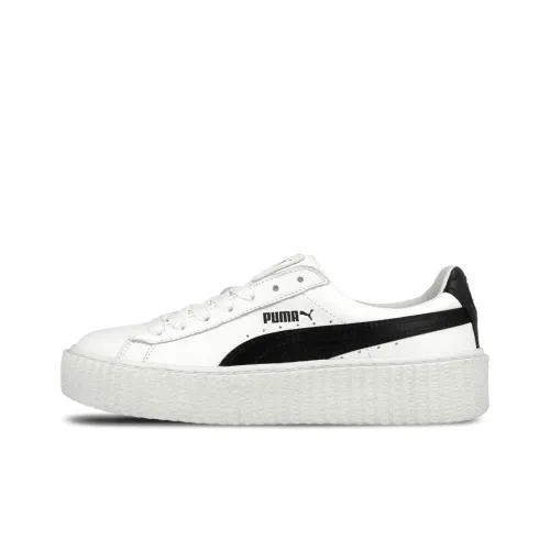 FENTY BEAUTY X PUMA Rihanna Fenty Low Топ Скейтборд Кроссовки Женские Белые