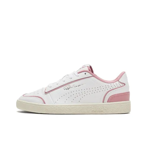 PUMA Ralph Sampson Lo Perf OUTLINE Low Топ Скейтборд Кроссовки Unisex Белый Розовый