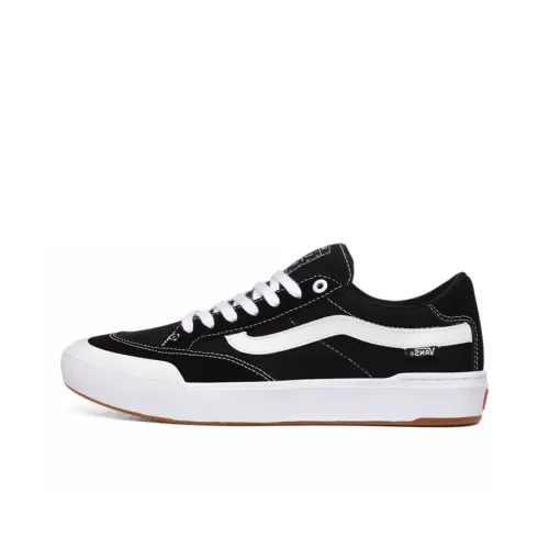 VANS Berle Pro Low Топ Скейтборд Кроссовки Унисекс Черный Белый